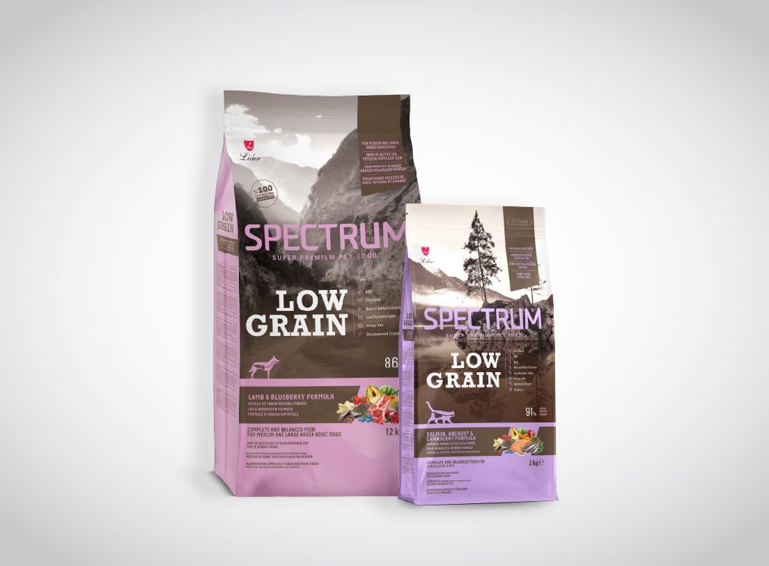 Spectrum Low Grain logosu